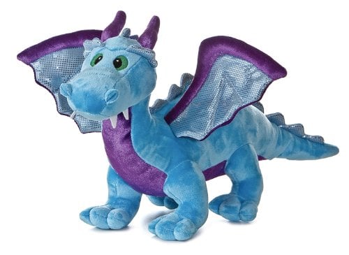 Aurora Plush Blue Dragon - Dragon Toys for Kids