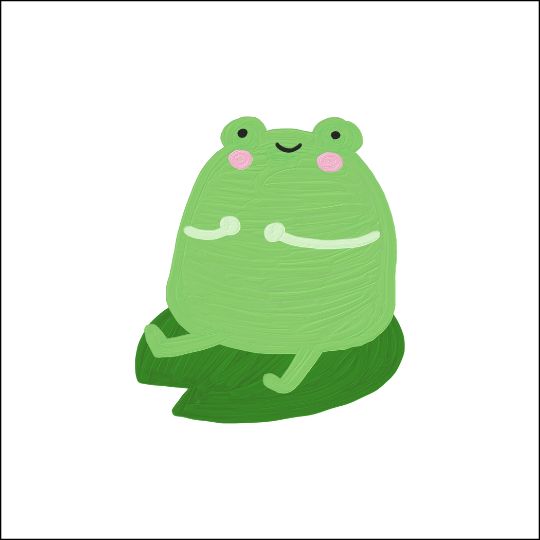 Picture riddles for kids a frog sitting on a leaf