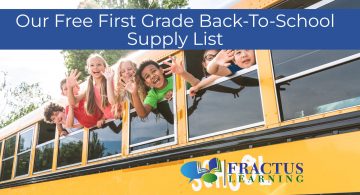 First Grade School Supply List