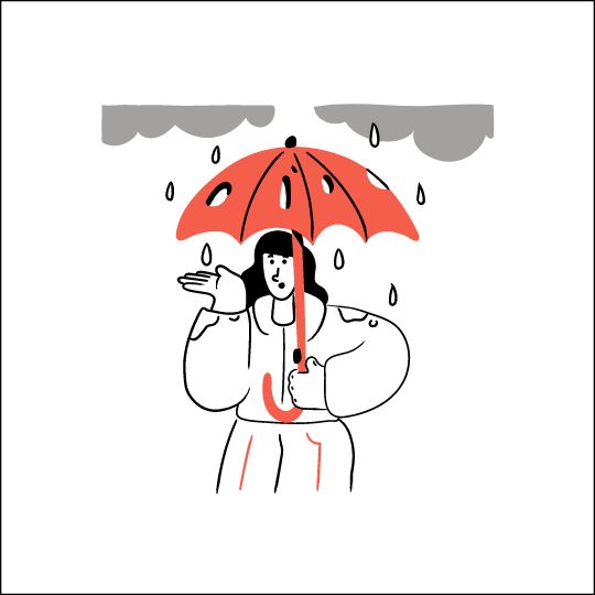 Picture riddles for kids an umbrella with holes