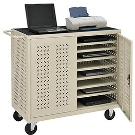 Mobile Storage & Charging Cart - laptop cart