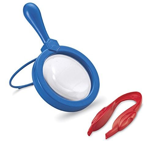 Learning Resources Primary Science Magnifier & Tweezers - magnifying glass