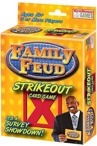 Family Feud Strikeout Card Game - card games for kids