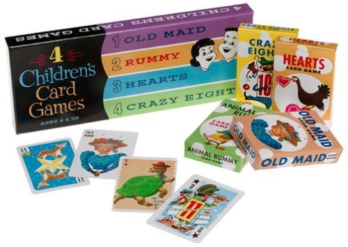 ThinkFun 4 Children's Card Games card games for kids
