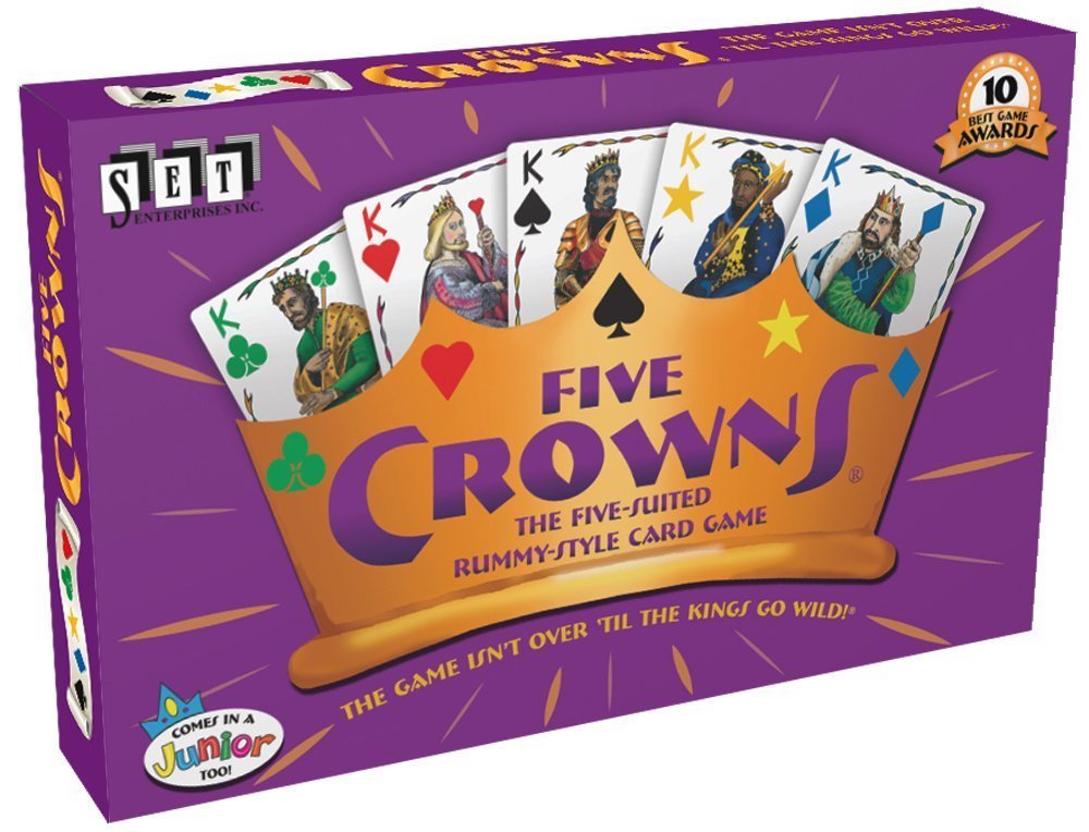 Five Crowns - card games for kids