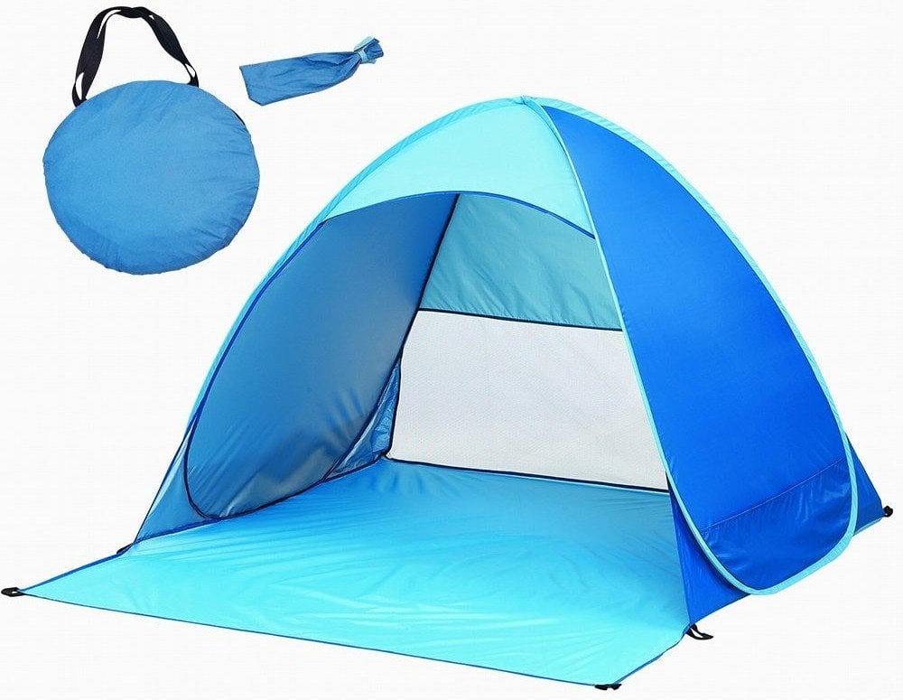 Automatic Pop Up Instant Portable Outdoors Quick Cabana Beach Tent Sun Shelter