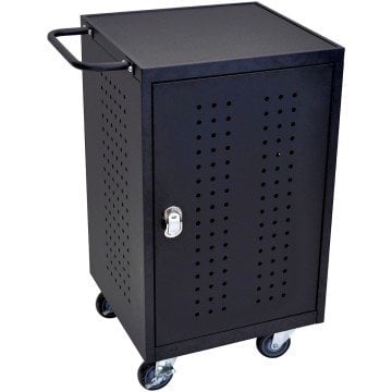 LUXOR LLTM30-B-RFID Tablet Computer Charging Station - iPad cart