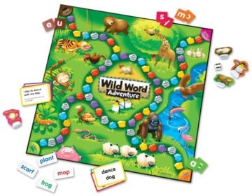 Learning Resources Wild Word Adventure Early Language Game - educational games