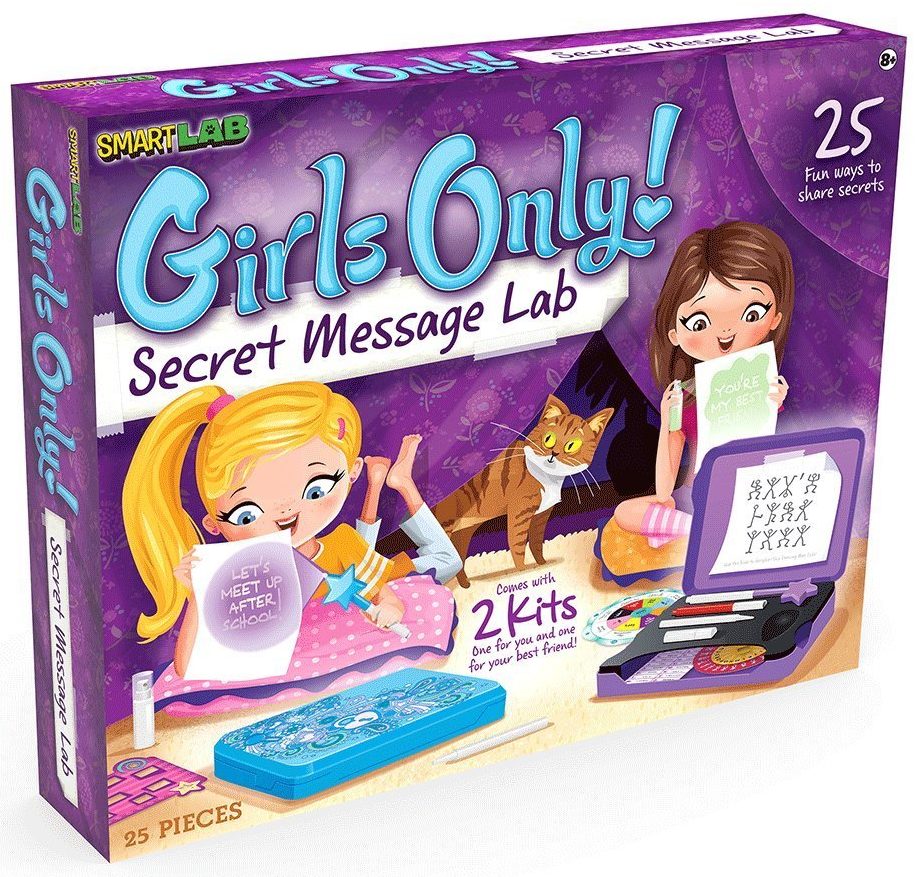 SmartLab Toys Girls Only! Secret Message Lab -games for girls