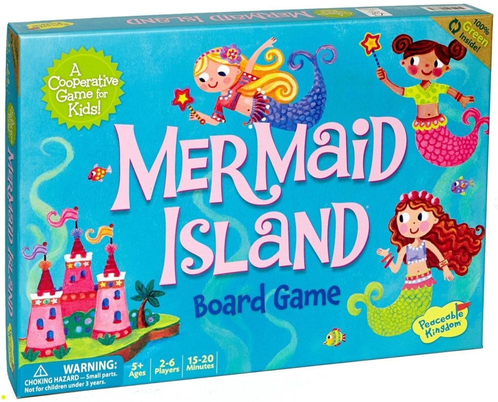 Peaceable Kingdom Mermaid Island - games for girls