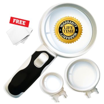 LED Magnifying Glass Set
