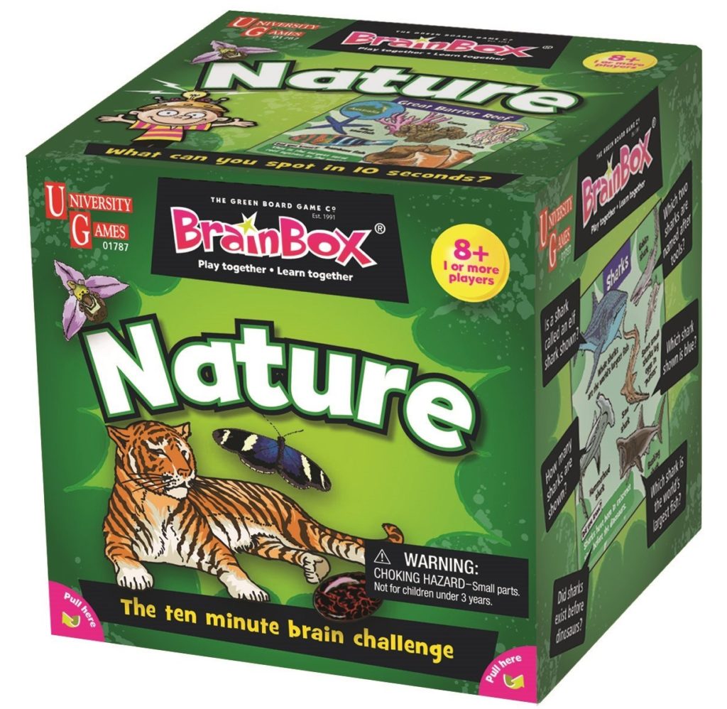 BrainBox for Kids - Nature Card Game- educational toys