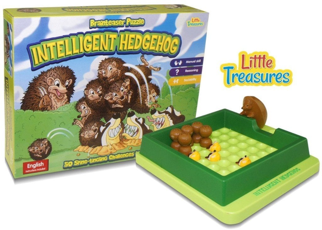 Intelligent Hedgehog-Escape from Badgers Board Game Brainteaser Puzzle - escape games
