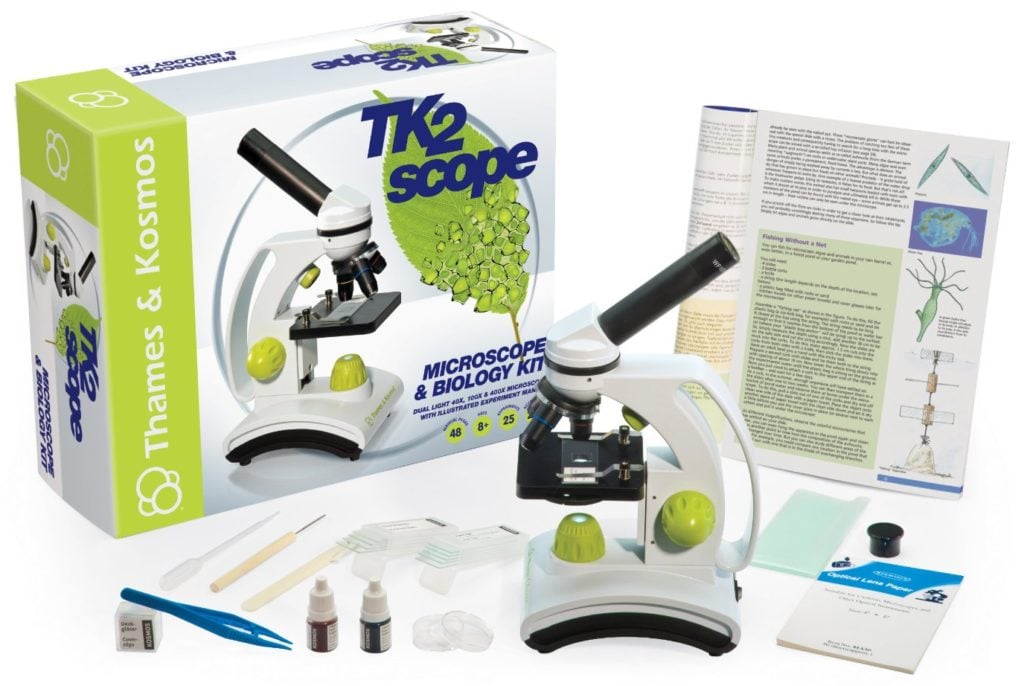 Thames and Kosmos Biology Tk2 Scope- microscopes for kids
