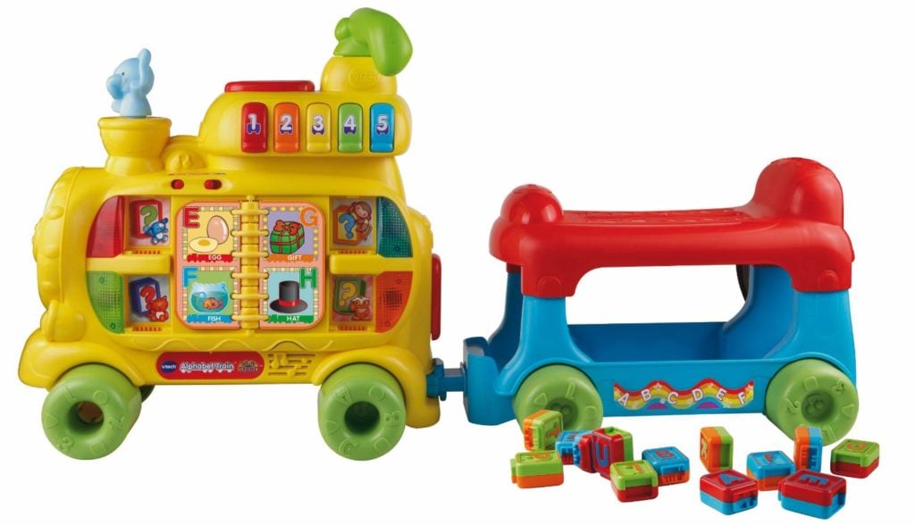 VTech Sit-to-Stand Alphabet Train - Ride On Toys for Toddlers