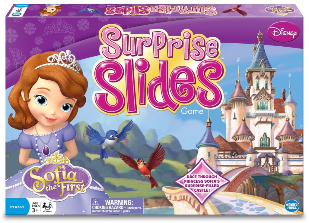 Princess Sofia Surprise Slides Board Game - games for girls