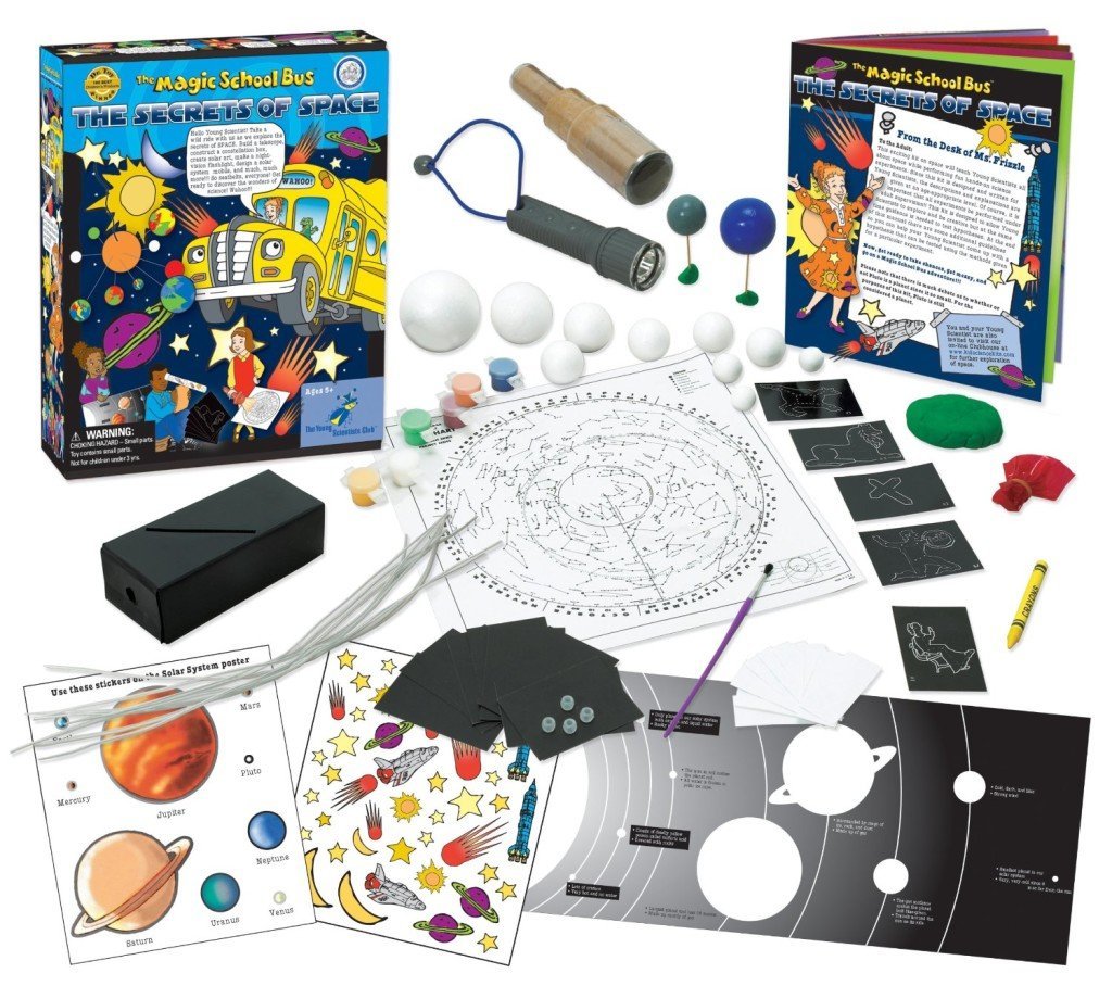 The Magic School Bus: The Secrets of Space - space toys
