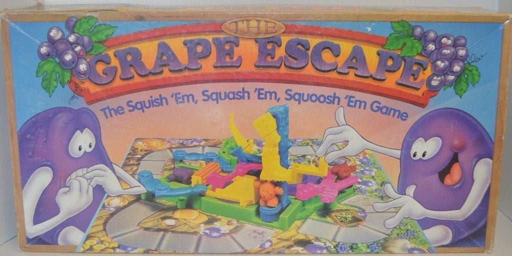 The Grape Escape Board Game - escape games