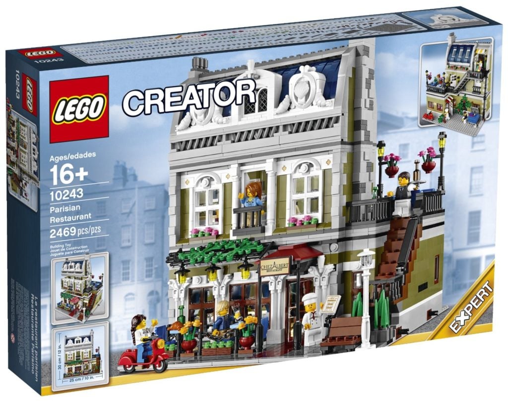 LEGO Creator Expert 10243 Parisian Restaurant- Lego Creator Sets