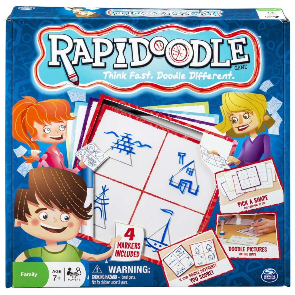 Spin Master Games - Rapidoodle Board Game - art games