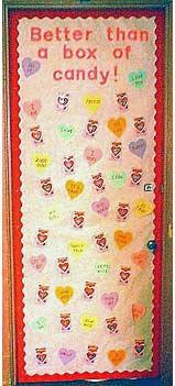 Better Than A Box Of Candy Valentines Day Door Decoration display idea