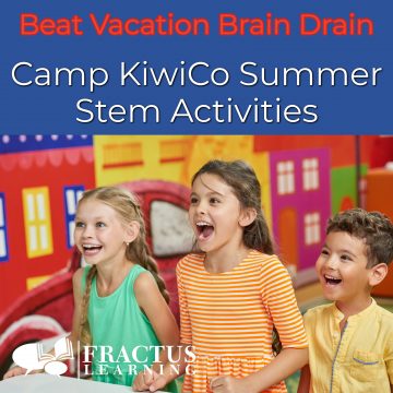 Beat the Vacation Brain Drain With Camp KiwiCo Summer STEM activities