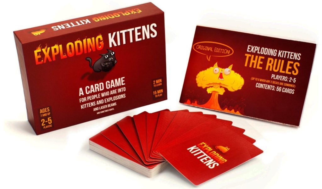 Exploding Kittens: A Card Game About Kittens and Explosions and Sometimes Goats