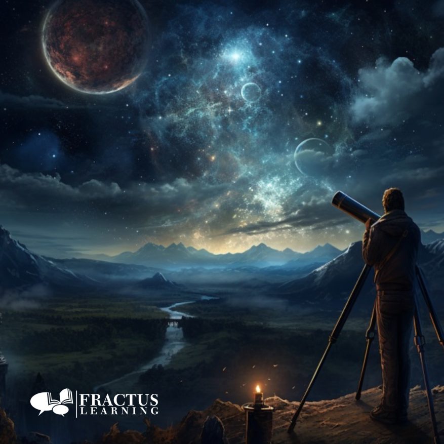 While stars are gas and dust, they consume an enormous amount of energy from star formation to the eventual time of becoming a white dwarf.  A space telescope can see all these things- while a normal telescope on Earth can see manymassice stars and star systems.