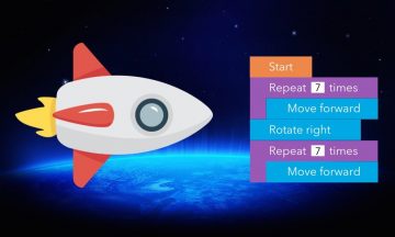 Coding with Paper: FREE Printable Space Race Game for Students