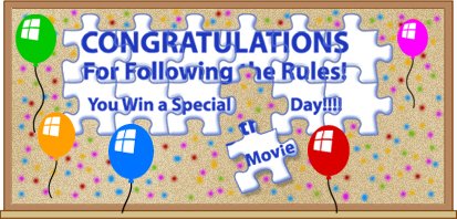 congrats rule follower