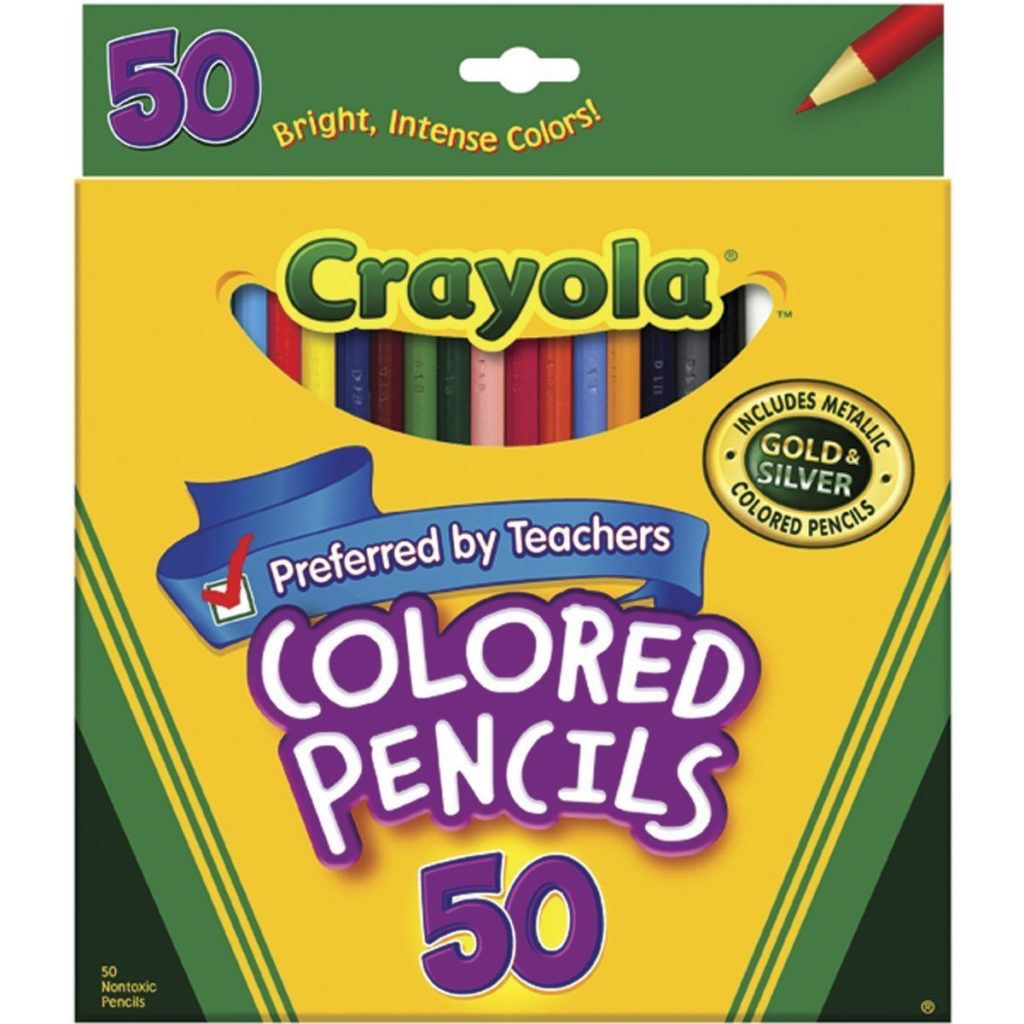 Crayola Best Colored Pencils (50-Pack)