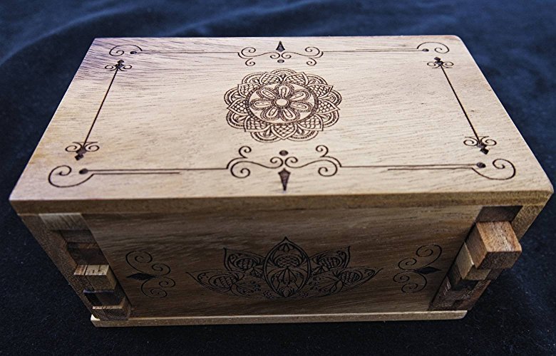Creative Crafthouse Premium Mandala Secret Lock Puzzle Box