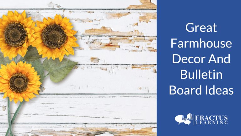 Great top farmhouse bulletin board ideas for any age of classrooom.