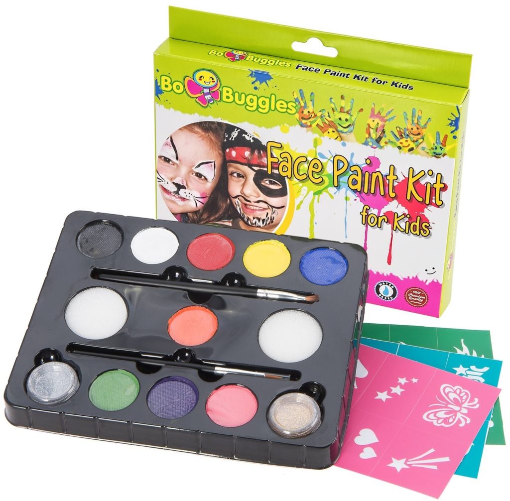 Face Paint Kit For Kids By Bo Buggles