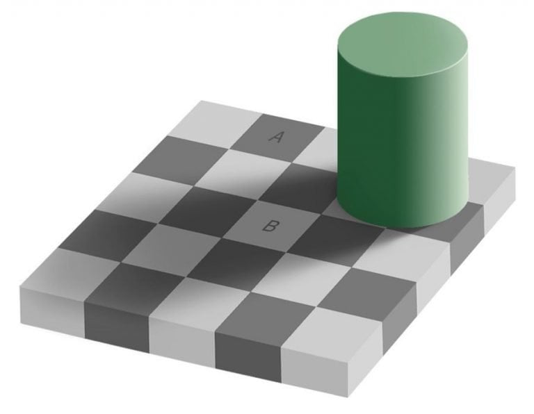 Image of Checker Shadow Illusion