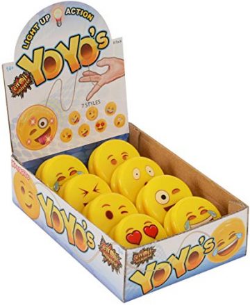 Image Of Box Of Emoji Universe Emoji Faces Light Up Yo Yos