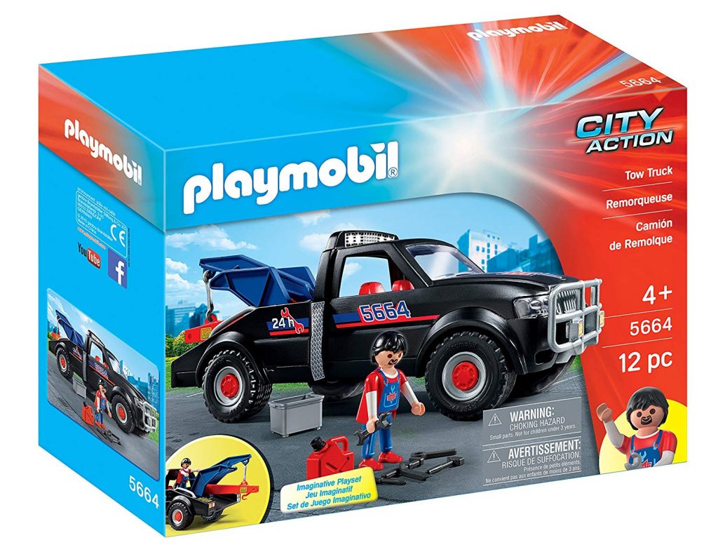Image of PLAYMOBIL Tow Truck Playset