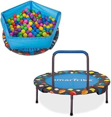 Image Of SmarTRIKE Activity Center 3 In 1 Foldable Indoor Trampoline