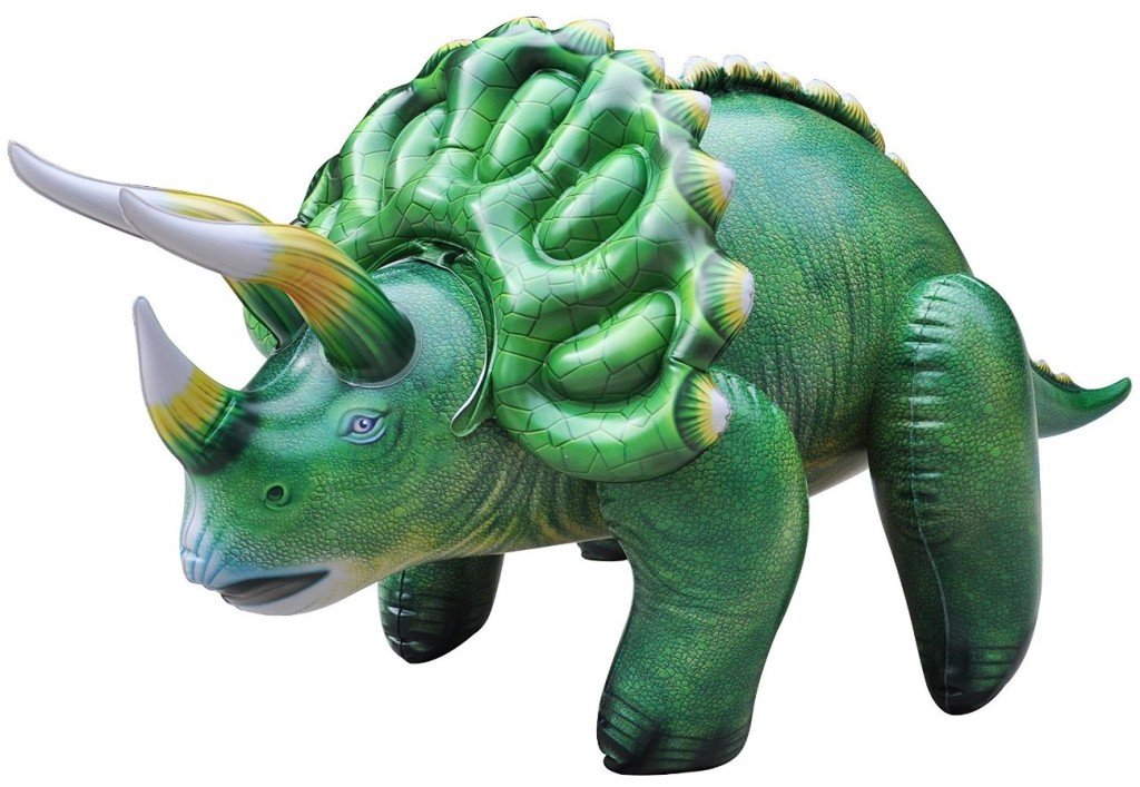 Jurassic Dinosaurs Inflatable Triceratops