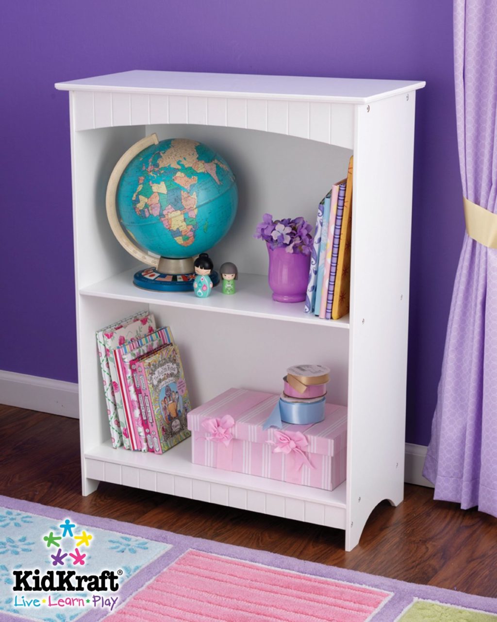 KidKraft Nantucket 2-Shelf Bookcase
