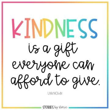 kindness is a gift everyone can afford to give