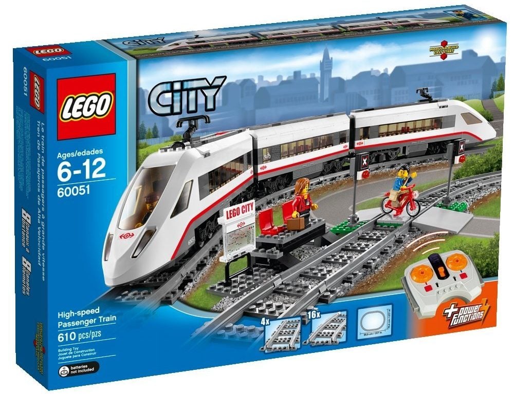 Lego City High-Speed Passenger Train Set