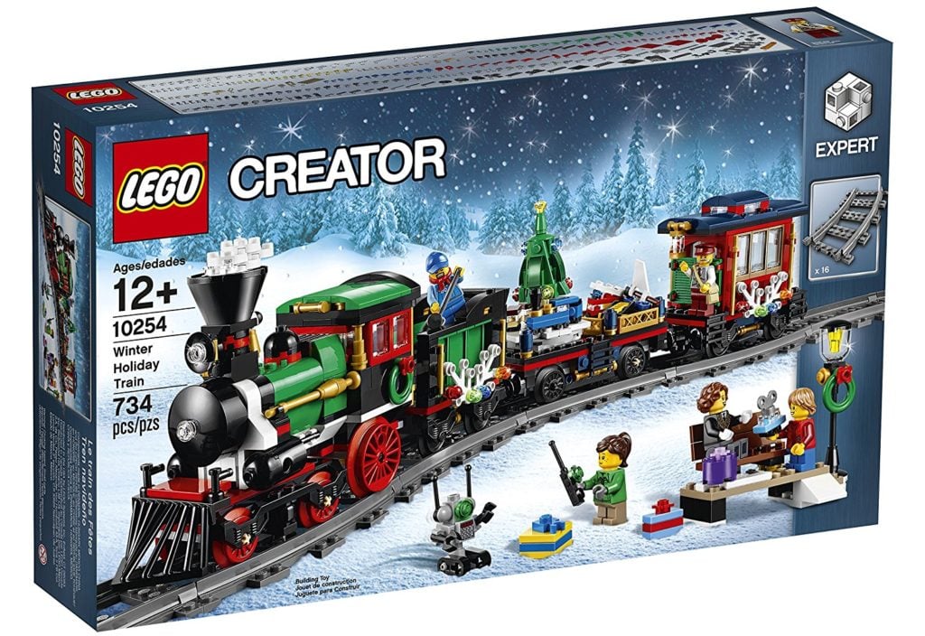 lego creator winter train