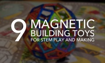 9 Magnetic Building Toys for STEM Play and Making