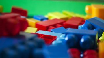 A Vertical Build – A Lego Wall Built For Our Makerspace