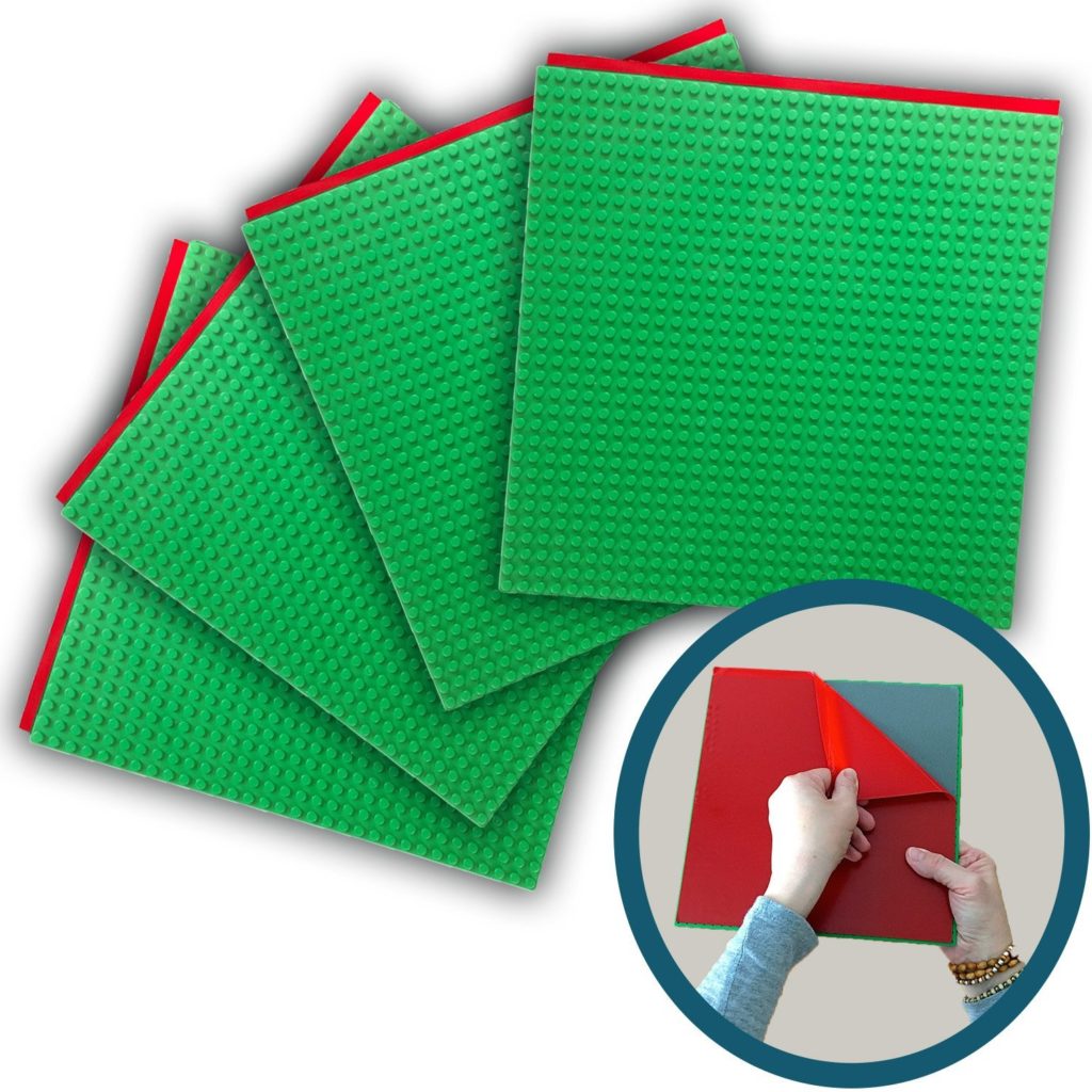 Peel-and-Stick LEGO® Compatible Baseplates
