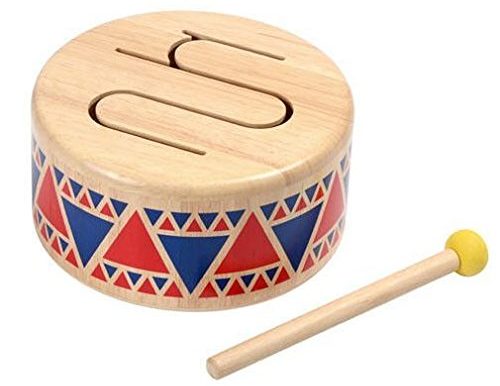 Plan Toy Solid Wood Drum