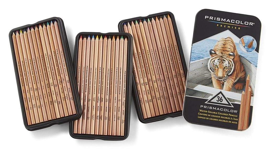 Prismacolor Water-Soluble Best Colored Pencils (36-Pack)