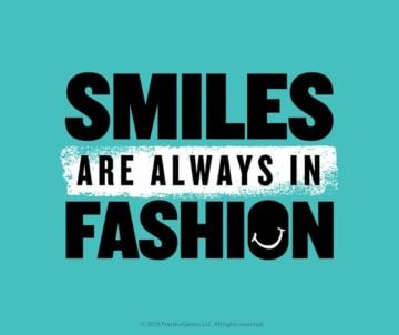 smiles are always in fashion