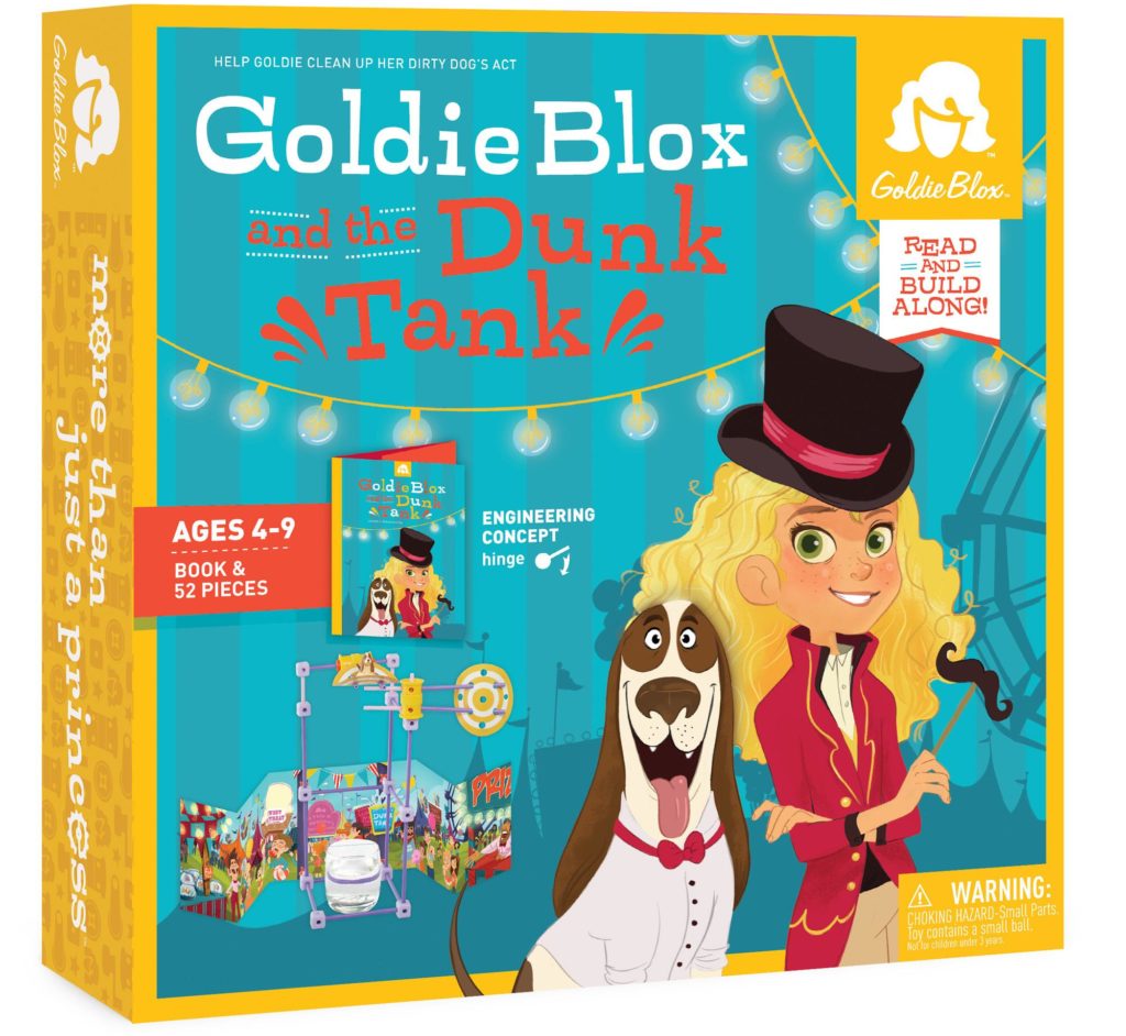 GoldieBlox and the Dunk Tank
